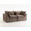 Canapé moderne modulaire en nuage 74,8 pouces Corduroy
