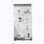 Vitrine à deux portes au sol avec 4 tablettes, parfaite pour mettre en valeur des objets de collection et des décorations à la maison ou au bureau-1245576204-1245576242