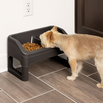 IRIS Elevated Adjustable Pet Feeder