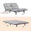Base de lit réglable ergonomique pour grand lit, base de lit réglable avec inclinaison de la tête et des pieds, base électrique avec télécommande sans fil, masseur