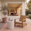 Chaise Adirondack en acacia Chania-597936646