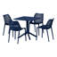 Ensemble repas carré pour 4 personnes-1501136853