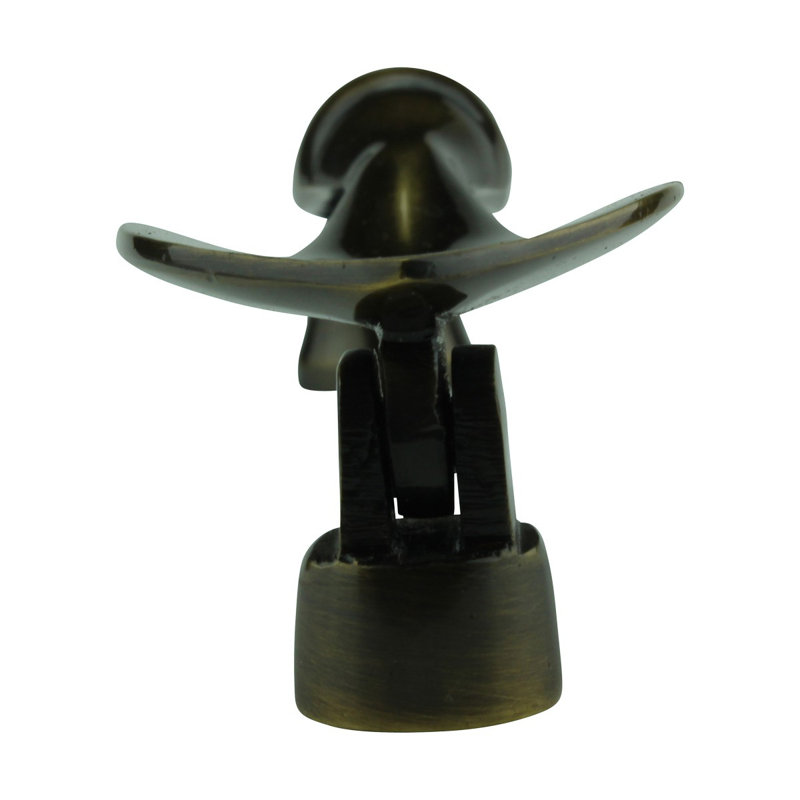 Porte-truelle de jardin pour porte, Laiton antique