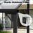  10 ft. W x 10 ft. D Hardtop Sloping Roof Pergola Gazebo, Outdoor Aluminum Frame Pergola for Patio or Backyard-124944159