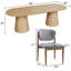 Hohman 6-Person Double Pedestal Solid Wood Dining Set-1519977093