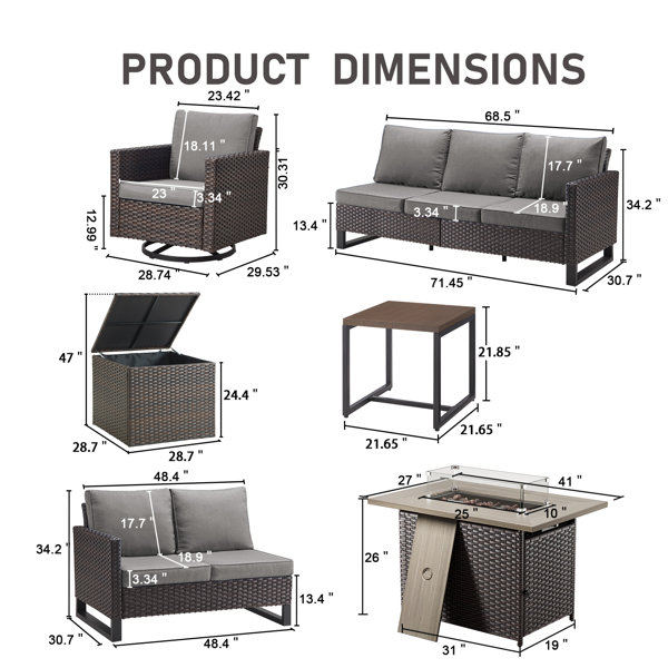 Dimensions du produit