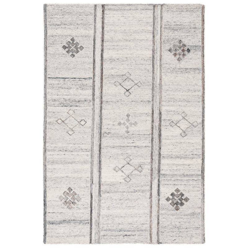 Jax Hand Tufted Geometric Indoor Rug, Rectangle 6' x 9'