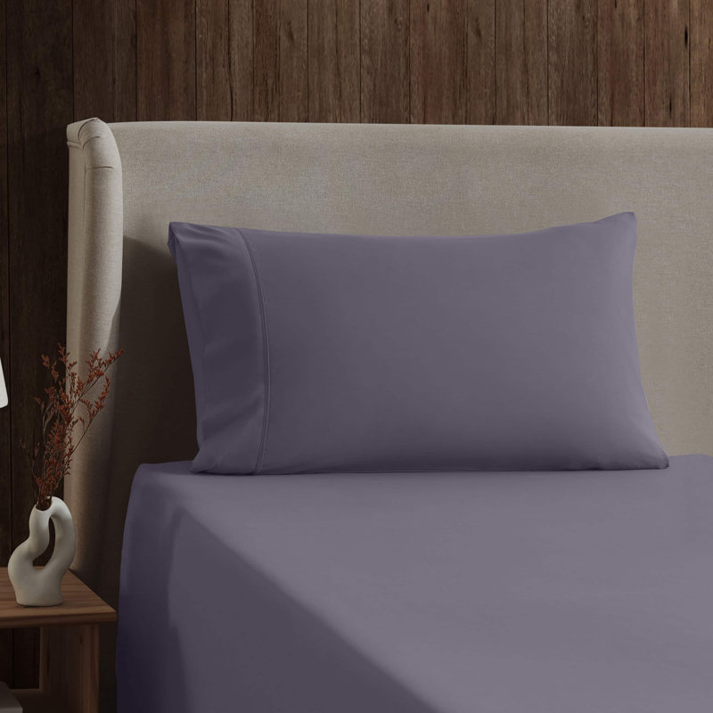 Luxury Collection Classic Smooth Thread Sheet Set, Galaxy Purple, Twin XL