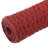 Rohoman 99.9998cm H x 984.3cm W Red Metal Wire/Mesh Fence