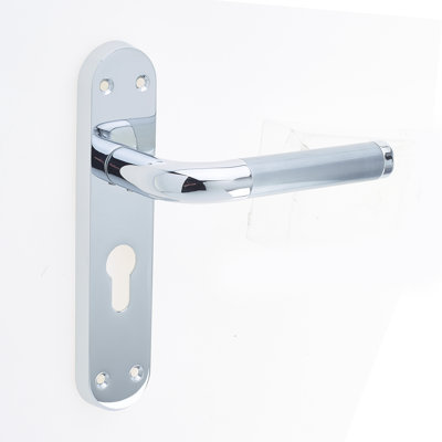 Twin Suite Lockset Euro Profile Door Handle