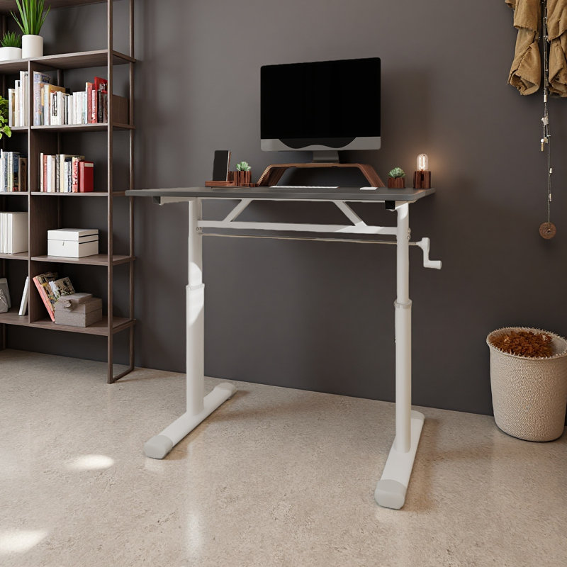 Bureau d'étude réglable pour enfants et adultes - Bureau multifonctionnel réglable en hauteur pour la maison / le bureau, conception compacte