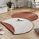 Miami Flatweave Orange Rug