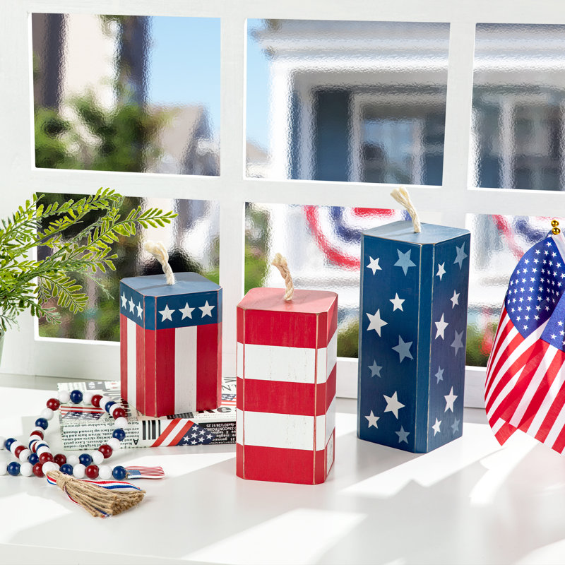 Patriotic/American Firecracker Table Decor