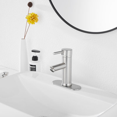Single Handle Bathroom Sink Faucet
