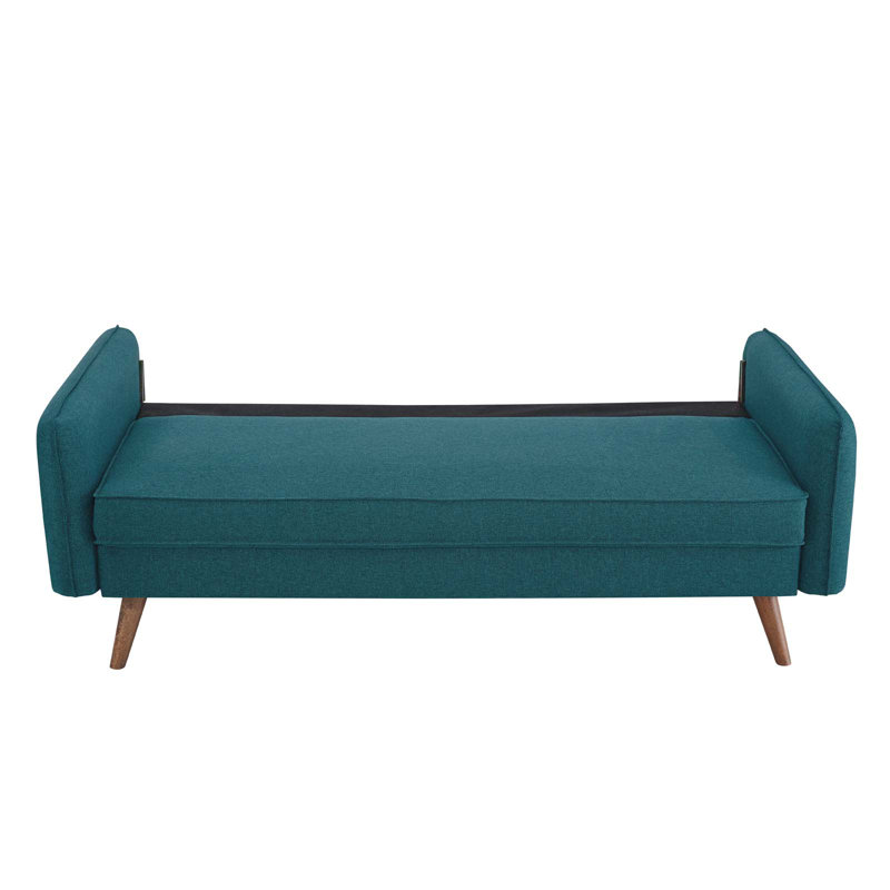 Ensemble de salon Bonanno, Tissage bleu sarcelle, Ensemble 3 pièces (1 canapé, 2 causeuses)