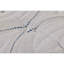 Matelas pour grand lit ferme avec mousse de refroidissement et support central, profondeur de 80 pouces, largeur de 60 po, hauteur de 10 lb, blanc bleu, compatible avec divers cadres de lit en mousse de confort, pouces-1890760173