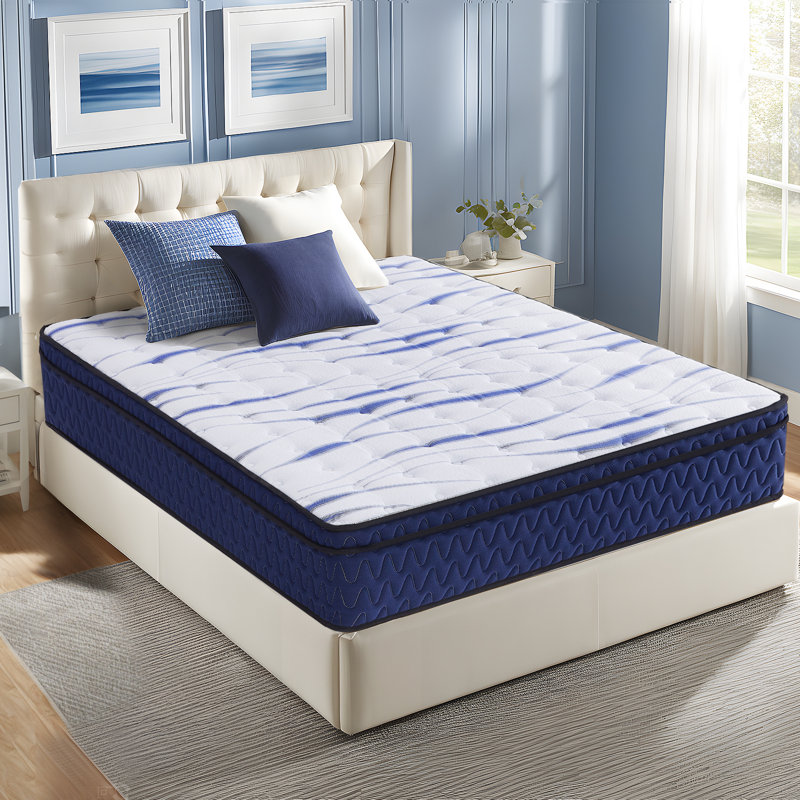 Medium Cooling Gel Meomory Foam Hybrid Mattress, 12", Queen