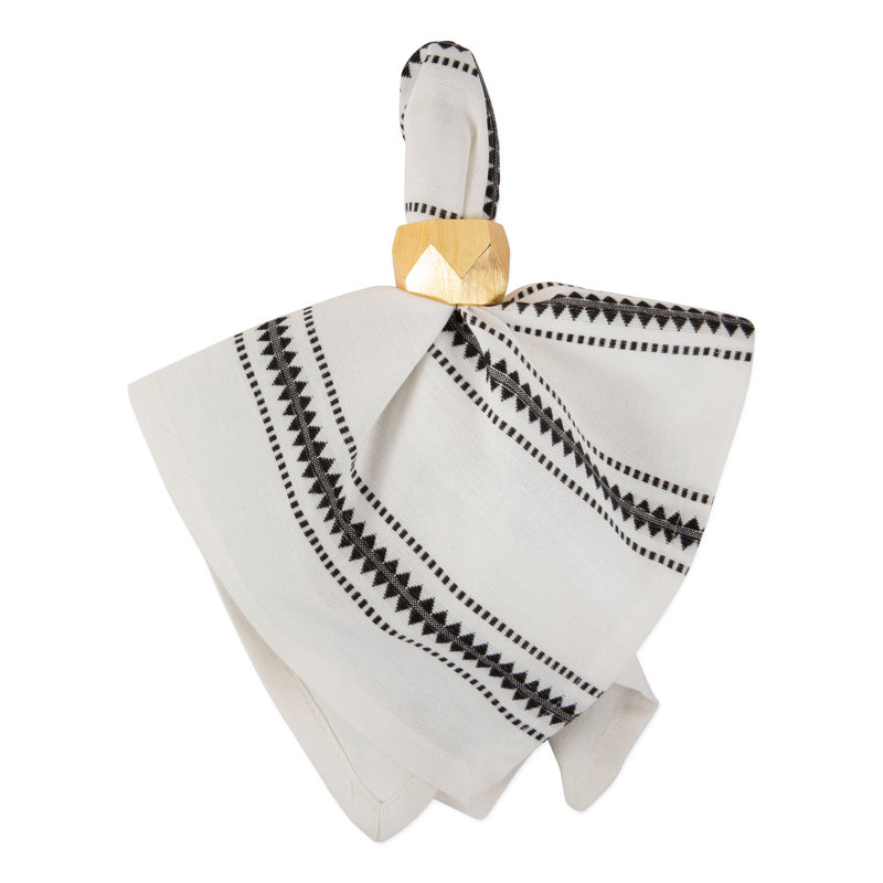 Serviette en coton 20 po checks Ophir