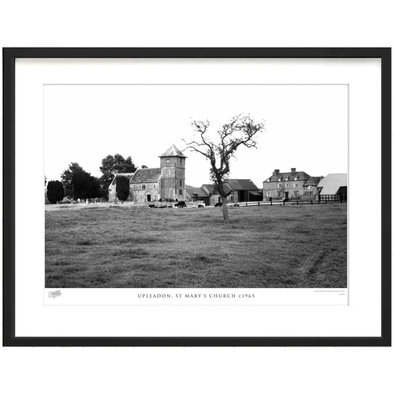 Upleadon, St Mary's Church C1965 1 Piece Single Picture Frame Wall Art, 28cm H x 36cm W x 2.3cm D