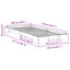 Floor Bed Frame With Storage Solid Pine Wood-677174661-677174667