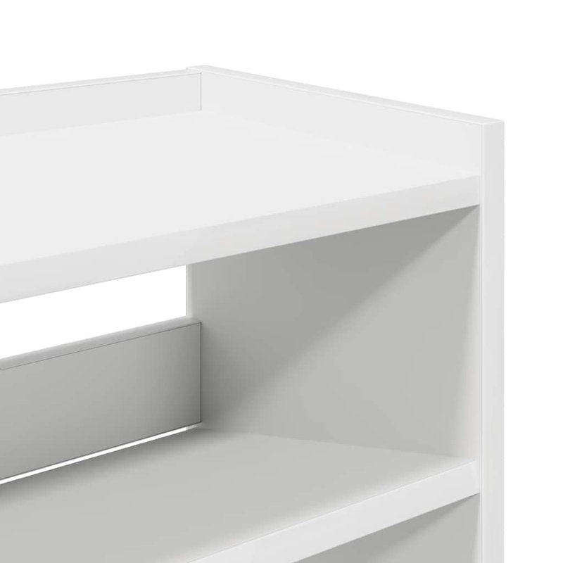 15 Pair Shoe Rack, White