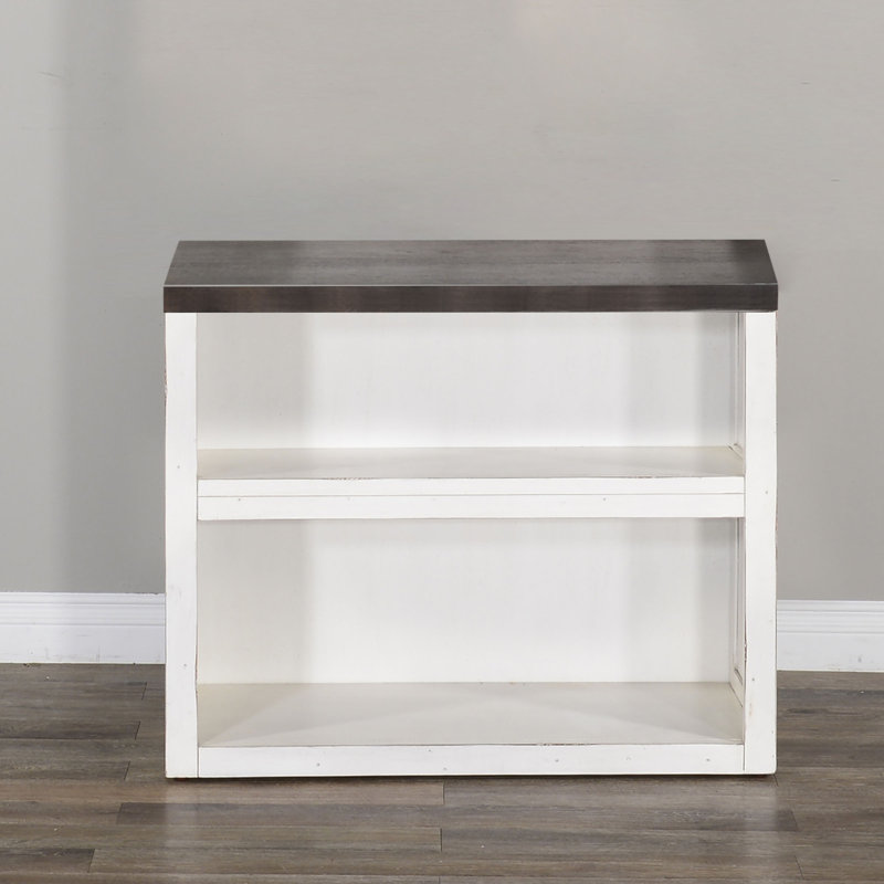 Ruma Bookcase, (2 Shelves) 30” H x 30” W x 13” D, European Cottage