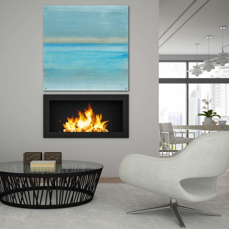«Coastal Abstraction VI» par Chris Paschke, H 36 po x l 36 po x P 0,2 po