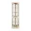 Vitrine d'angle lumineuse pour salon, objets de collection antiques, verre à vin et bar-1652228311