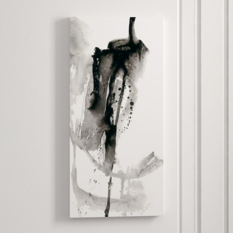 Black Infinity I Painting by Sara Brown, Image Brush Gel