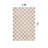 Beige Block Shag Rug – Medium Pile, Soft Texture, Kid & Pet Friendly-371401546
