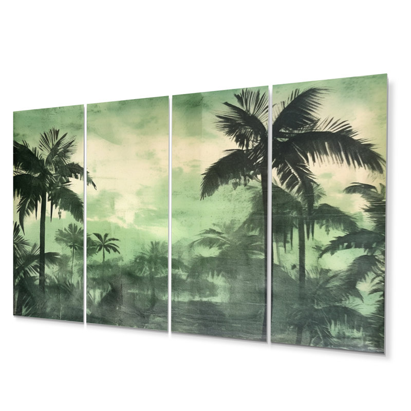 Plants & Flowers Wall Decor on Metal