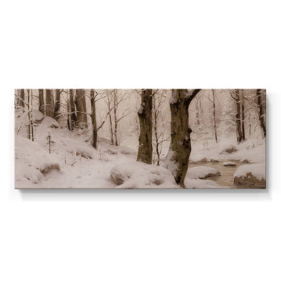 Série paysage - ML XXXV - Toile tendue avec châssis - Prêt à accrocher