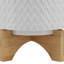 PLATEAU 8 "AVEC SUPPORT 8", BLANC