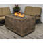 Catalina 24" H x 48" W Concrete Outdoor Fire Pit-31056493-30530158