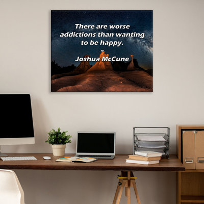 Dakota Fields Gallery Wrapped Canvas By James Drummond Burns: ""And let us mind, faint heart ne’er wan -  42859E842F344881B08A2B46AD3A0497