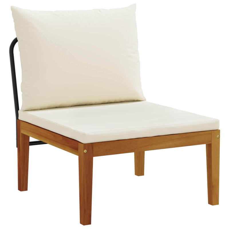 60 cm W Patio Sofa with Cushions