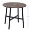 Ajani Round Metal Base Dining Table