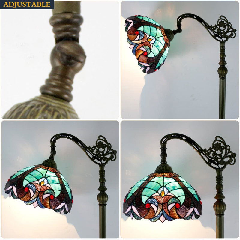 Alexiea 64'' Bronze Antique Arched Floor Lamp