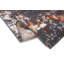Tapis à motif abstrait rouge / beige-53922568