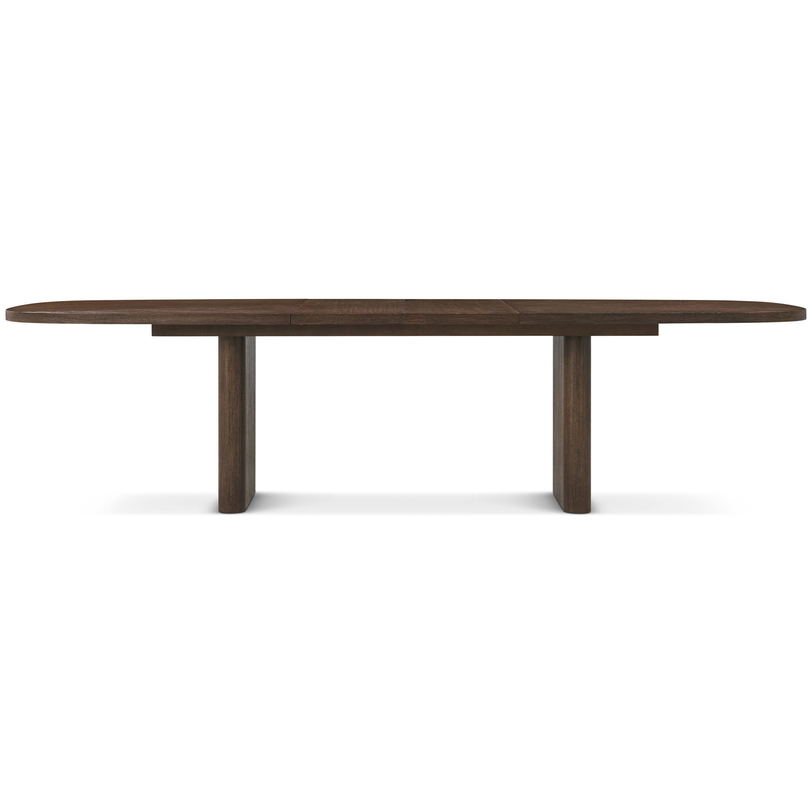 86.61'' Extendable Dining Table, Brown