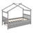 House Bed With Trundle Bed-1727540725