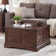 Remzo 31.5"W Square Farmhouse Coffee Table With Hinged Lift Top,Wood Center Table with Hidden Storage
