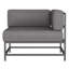Chaise de patio avec coussins Sunbrella Delano-530283551-530283547