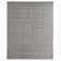 Metro-Velvet Geometric Area Rug in Silver