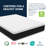 Freshrise Copper Memory Foam, Medium Feel, 10" Mattress-53134392