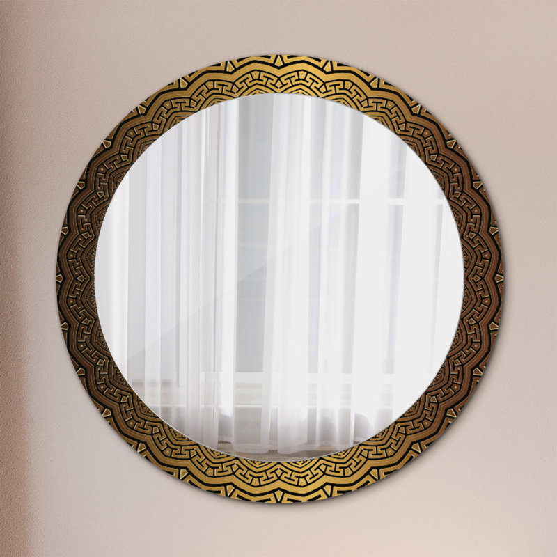 Huldar Glass Flat Wall Mirror