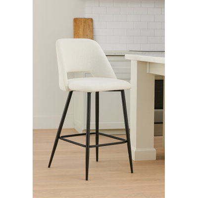 Ensemble de 2 tabourets de comptoir Becky