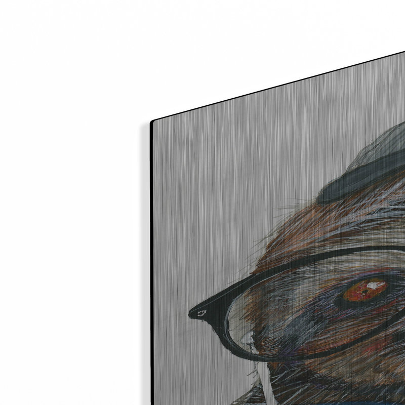 Hipster Sloth par Melissa Symons, H 36 po x l 24 po