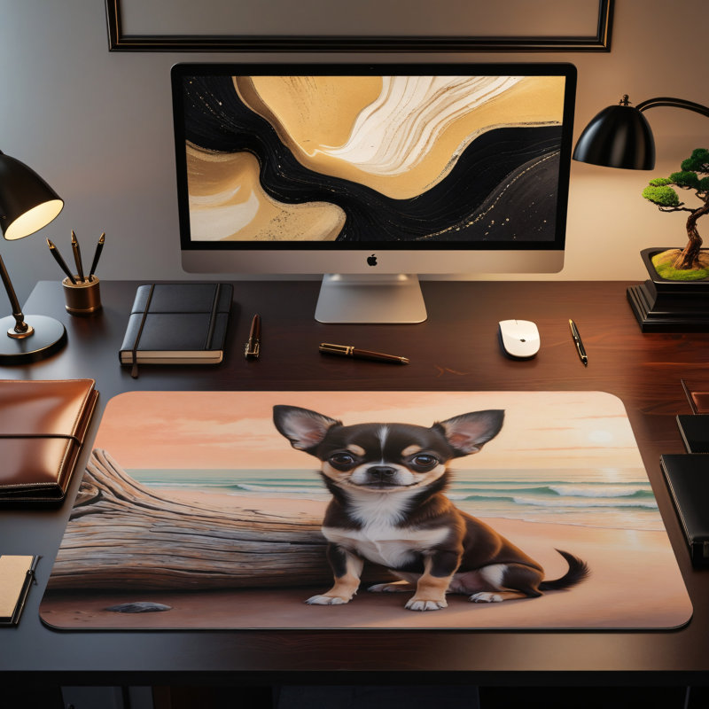 Polyester Desk Pad, 23.6x13.8