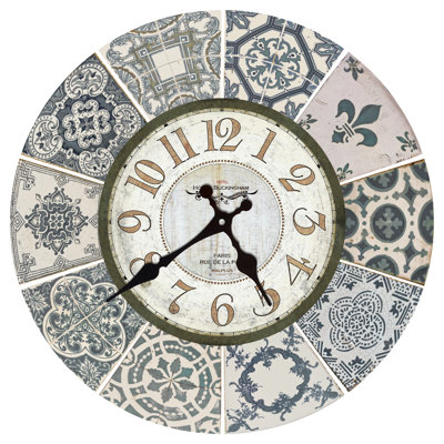 Maner Manufactured Wood Wall Clock